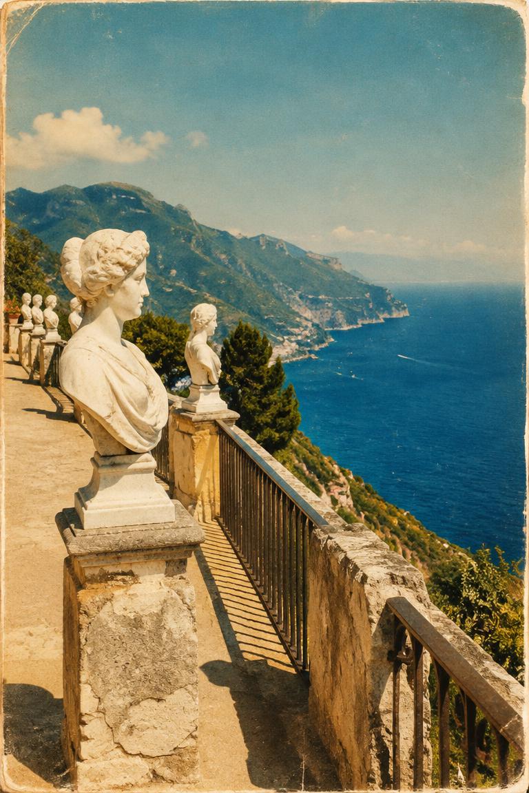 The Terrace of Infinity at Villa Cimbrone